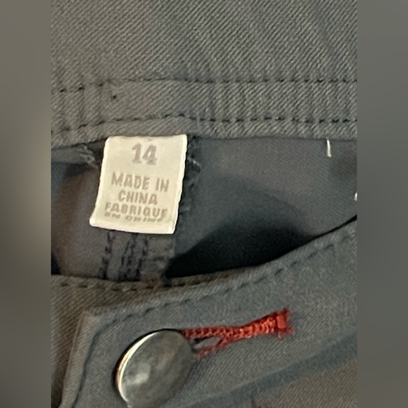 TOAD & CO Flextime Skinny Pant Womens 14 Gray Mid Rise Full Length - Picture 7 of 11